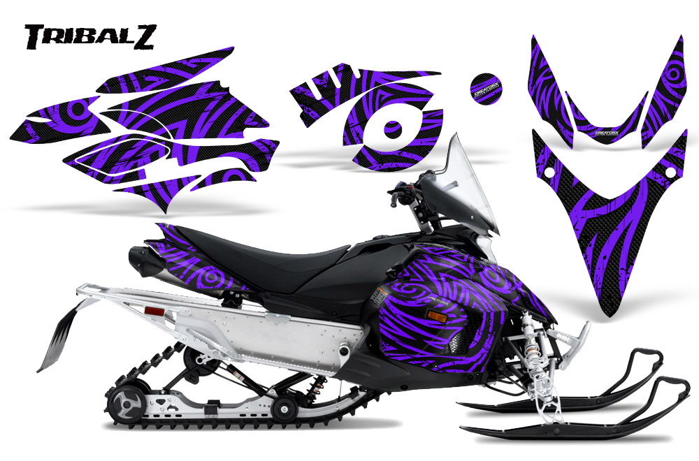 Yamaha Phazer Graphics TribalZ Purple